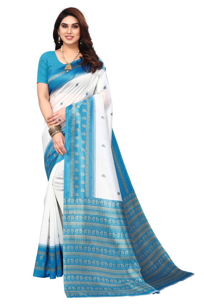 Printed Art Silk 14 Ethnic Wear Wholesale Art Silk Saree Catalog